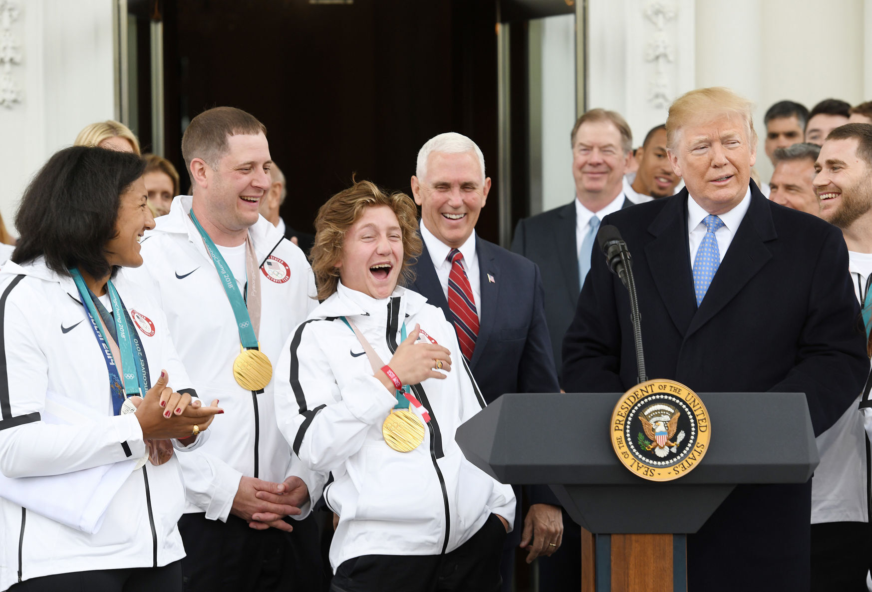 With Olympians